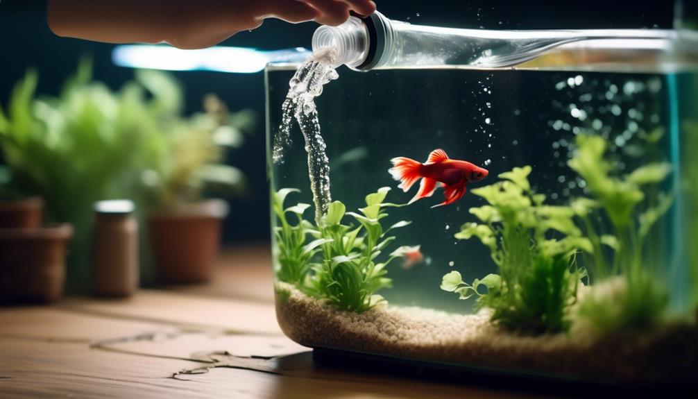 aquarium water needs refreshing