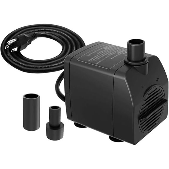 Knifel Submersible Pump 200GPH with Overheating Protection