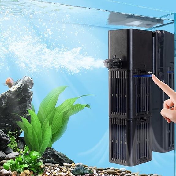 Aquarium Filter for 20-75 Gallon Fish Tank (264GPH)