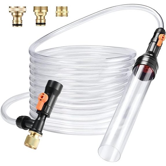 enomol Gravel Vacuum Aquarium Water Changer (30ft)