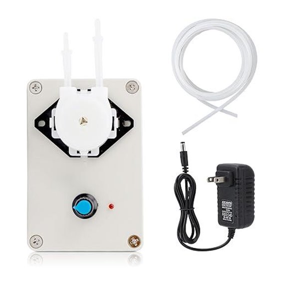 Peristaltic Liquid Pump 10ml-250ml/min Adjustable Flow Aquarium Lab