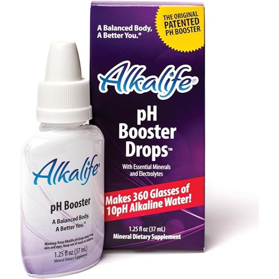 Alkalife pH Booster Drops (360 Servings 1 Pack)