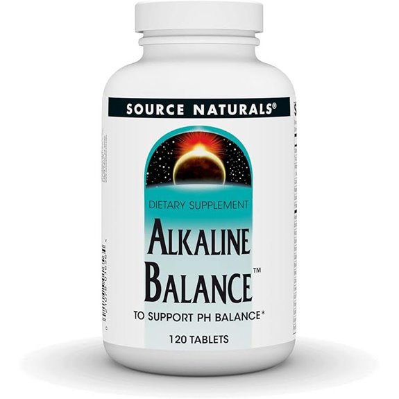 Source Naturals Alkaline Balance to Support PH Balance* - 120 Tablets