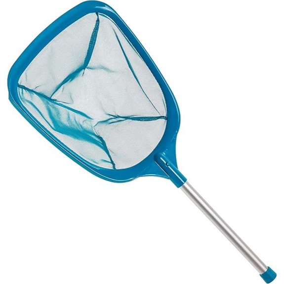 U.S. Pool Supply Professional Leaf Skimmer Net with Aluminum Pole
