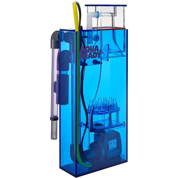 AquaReady HOB Protein Skimmer for Saltwater Aquariums (75 Gallon)