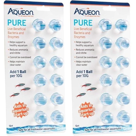 Aqueon Beneficial Bacteria and Enzymes for Aquariums (2-Pack)