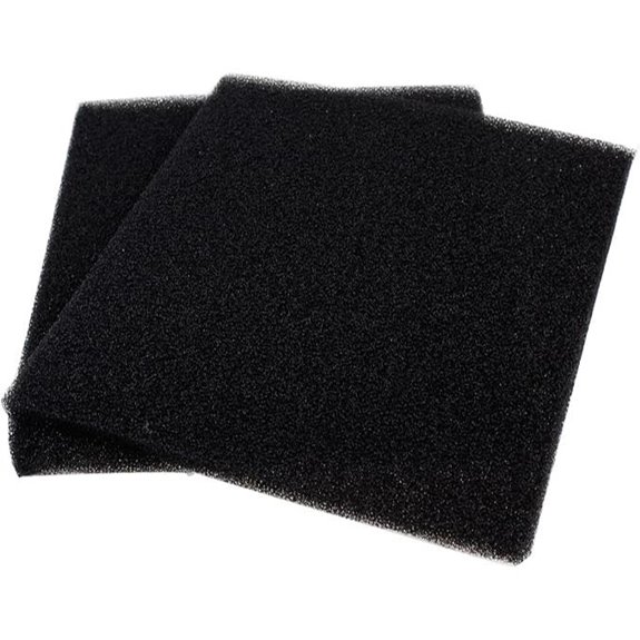 AQUANEAT Aquarium Bio Sponge Filter Media Pad (2 Pack)