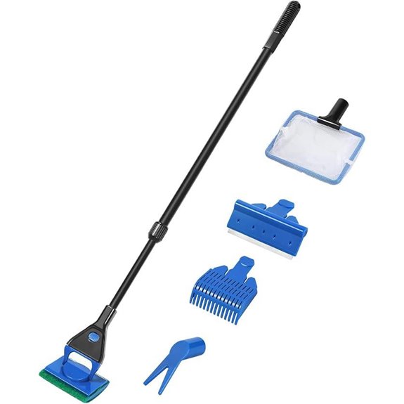 AQUANEAT Aquarium Cleaning Tools 5-in-1 Kit