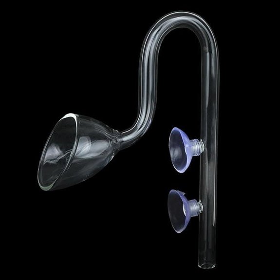 Lily Pipe Glass Outflow/Inflow Set for Aquarium Filters