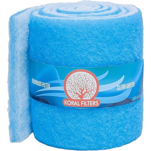 Aquarium Filter Media Pad Cut to Fit Roll 12 x 72 (6 ft)