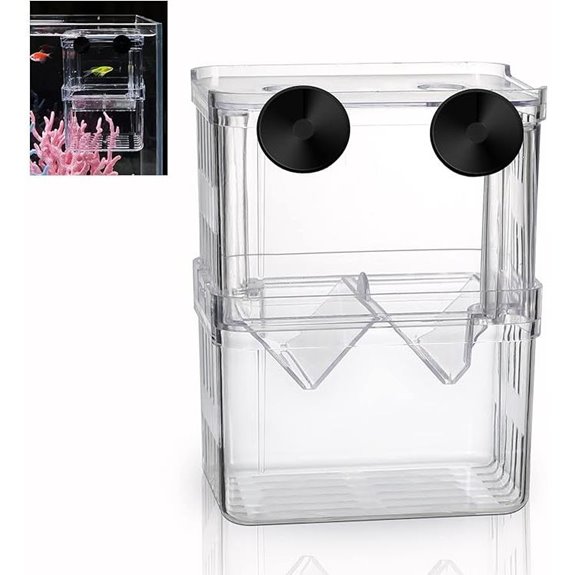 Boxtech Aquarium Fish Tank Hatchery Incubator Breeding Box