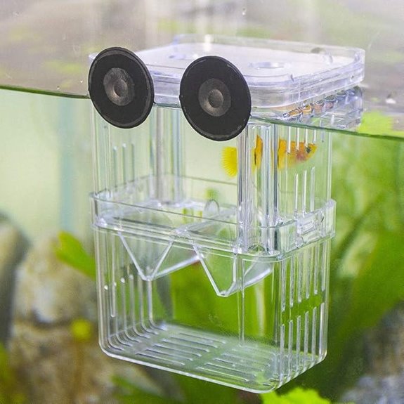 Senzeal Aquarium Fish Breeding Isolation Box for Baby Fish