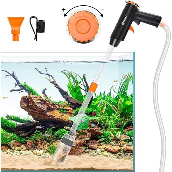 Yaubay 132GPH Manual Aquarium Gravel Cleaner