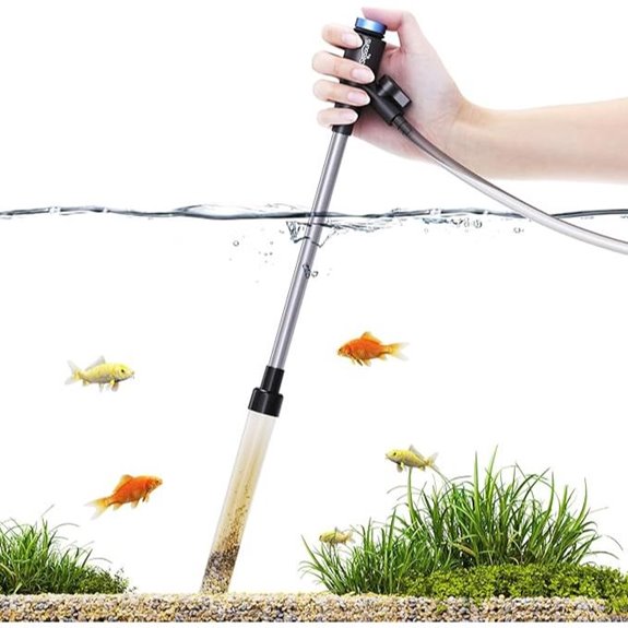 Gravel Vacuum for Aquarium Fish Tank Cleaning Kit