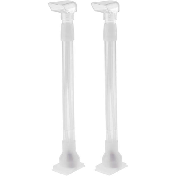 Homozy 2 Pcs Undergravel Aquarium Filter Plate System