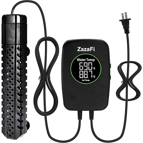 Aquarium Heater 200W with High-Temperature Protection