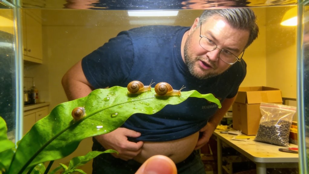 aquarium hitchhiking invasive snails