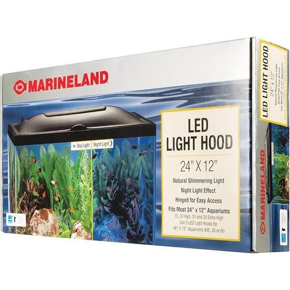 Marineland LED Light Hood for Aquariums (24x12)