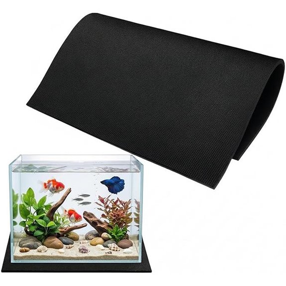 TEHAUX Aquarium Leveling Mat for 5-10 Gallon Tanks