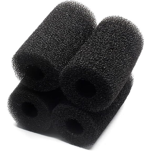 Bivethoi 4 Pcs Pre-Filter Foam Sponge for Aquariums