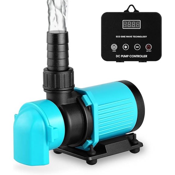 660GPH Aquarium Return Pump with LCD Controller