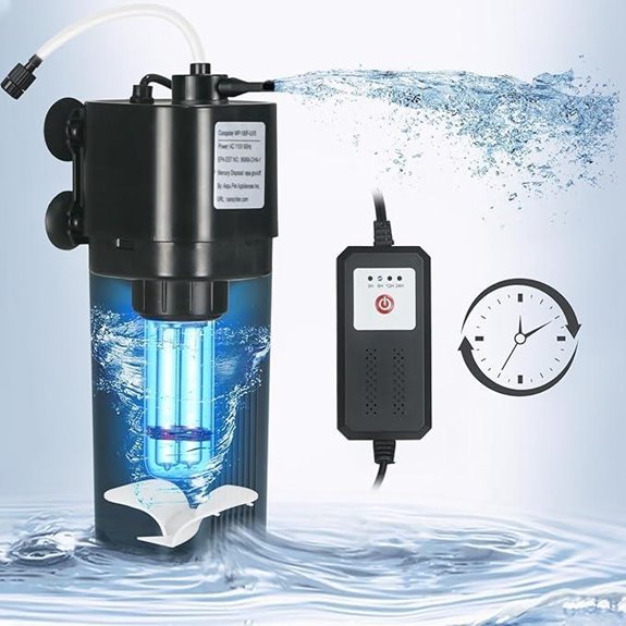 Aquarium U-V Filter for 10-40 Gallon Tanks