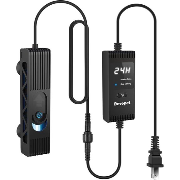 Aquarium UV Light with Timer for 3-20 Gallon Tanks
