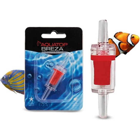 Aquatop Aquarium Air Check Valve with Adjustable Regulator