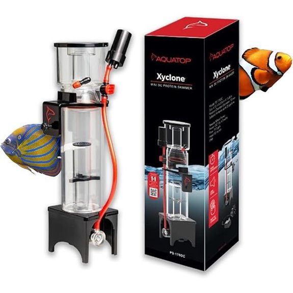 Aquatop Xyclone Mini DC Protein Skimmer for Saltwater Aquariums