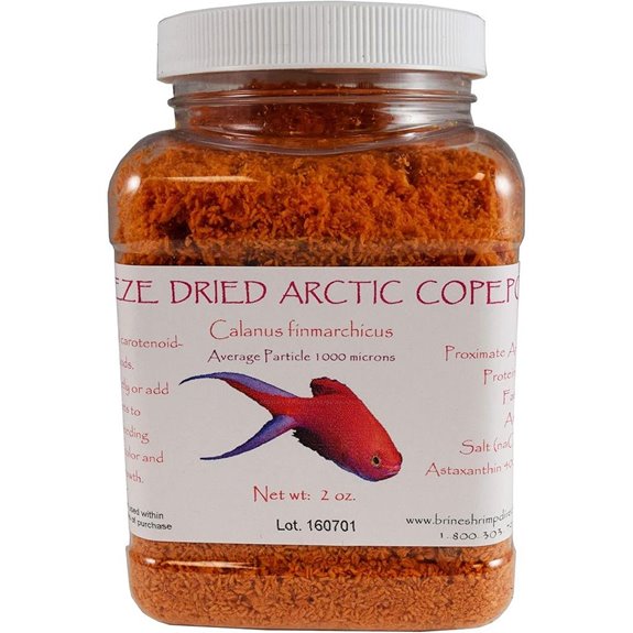Brine Shrimp Direct Freeze Dried Arctic Copepods (Calanus) 2 oz