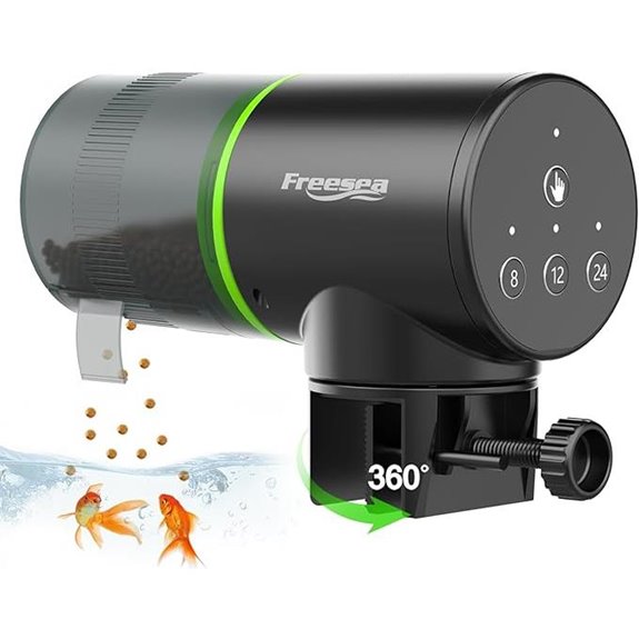 FREESEA Automatic Fish Feeder for Aquarium with Timer