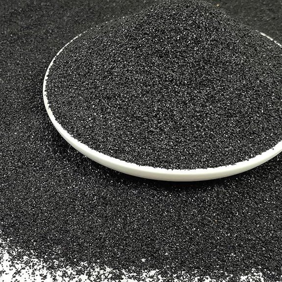 YISZM Black Aquarium Sand (2lbs) for Fish Tanks