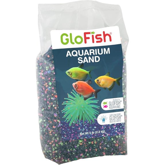 GloFish Aquarium Sand 5lb Black (AQ-78485)