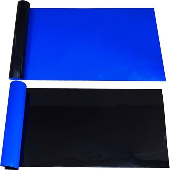 XCNO Blue Black Aquarium Background Poster (16x33)