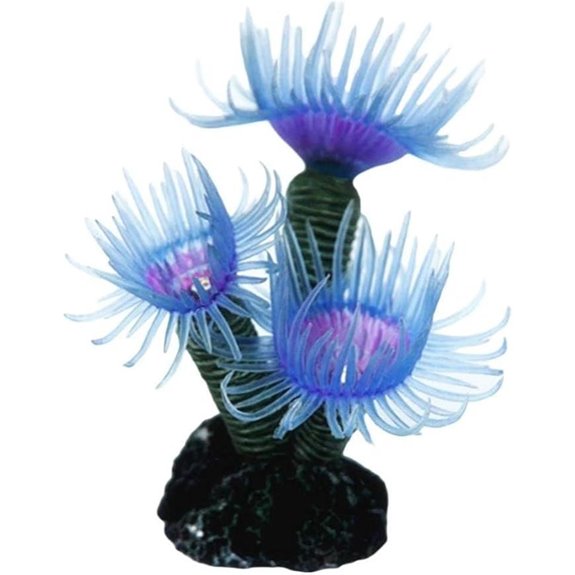 Blue Fish Tank Coral Decoration Aquarium Ornament