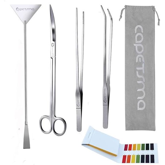 Capetsma Aquascape Tools Set for Aquarium Cleaning