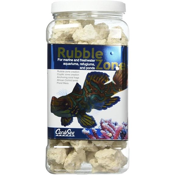 Carib Sea Aquatics Rubble Zone 6 lb/1 Gallon tan