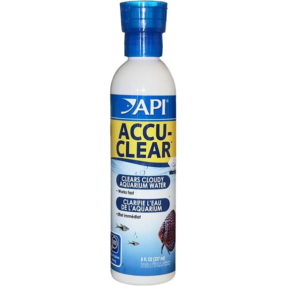 API ACCU-CLEAR Freshwater Aquarium Water Clarifier 8-Ounce Bottle