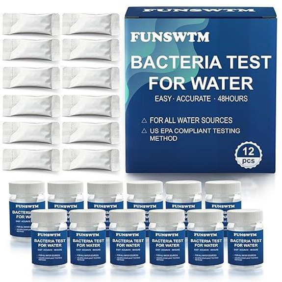 Coliform Bacteria Water Test Kit (12-Pack)