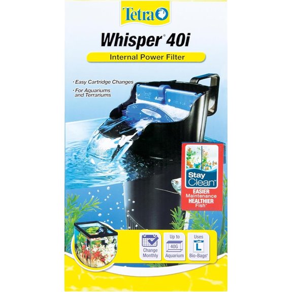 Tetra Whisper Internal Aquarium Filter (20-40 Gallons)