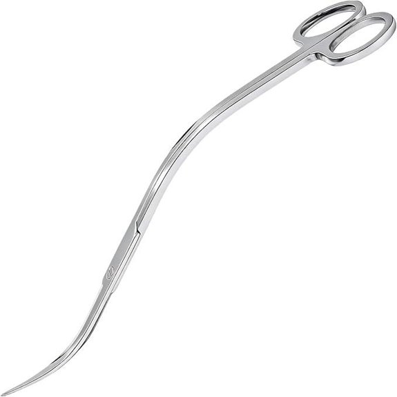 Long Curved Aquarium Scissors for Aquatic Plants