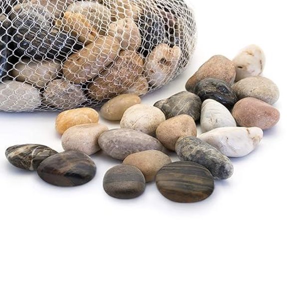 Royal Imports 5LBS Decorative River Rocks for Garden & Home