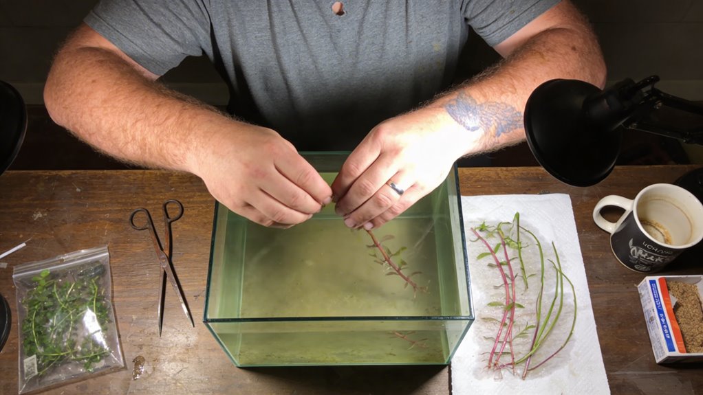 delicate stem handling
