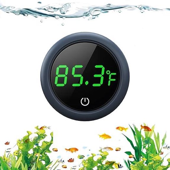 PAIZOO Digital Aquarium Thermometer with LED Display