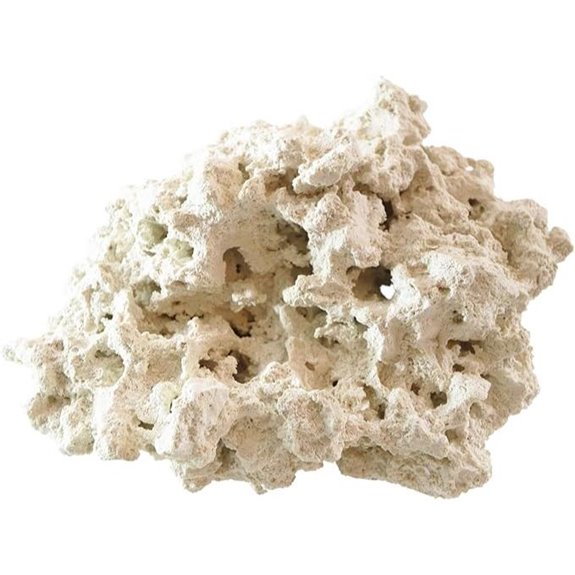 Dry Base Rock for Saltwater Aquariums 45 lbs