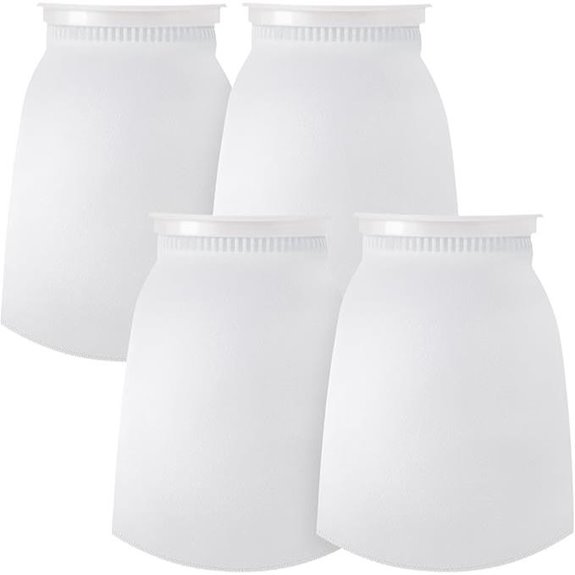 Tudomro 8 Pack 7 Inch Aquarium Filter Socks (12 in Long)