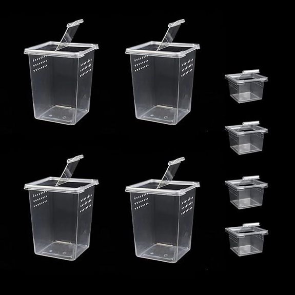 Small Reptile Breeding Box 8-Piece Set