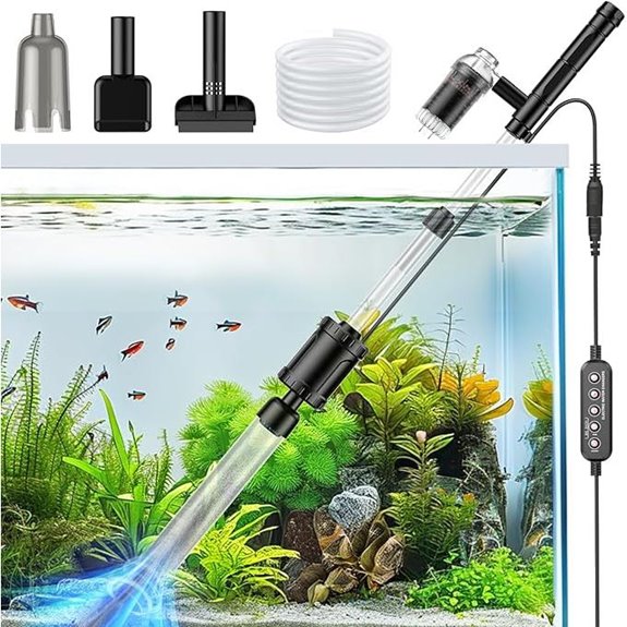 36W Electric Aquarium Gravel Vacuum Cleaner