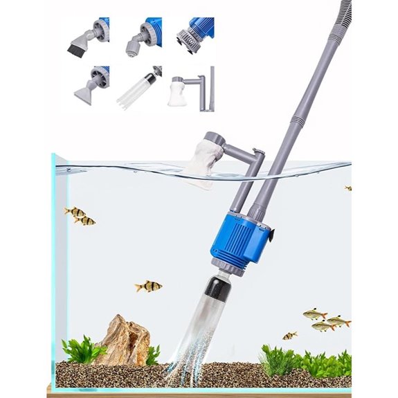 UPETTOOLS Electric Aquarium Gravel Cleaner Vacuum (110V/28W)