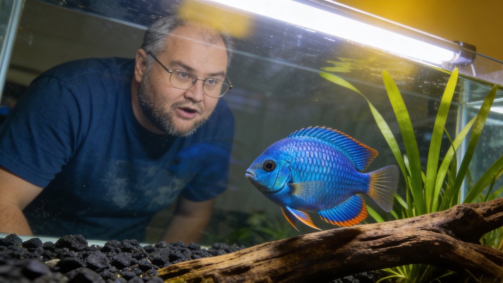 electric blue cichlid brilliance